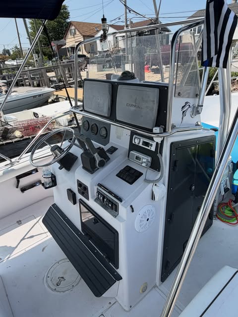 Switch panel and electronics refit on a boat